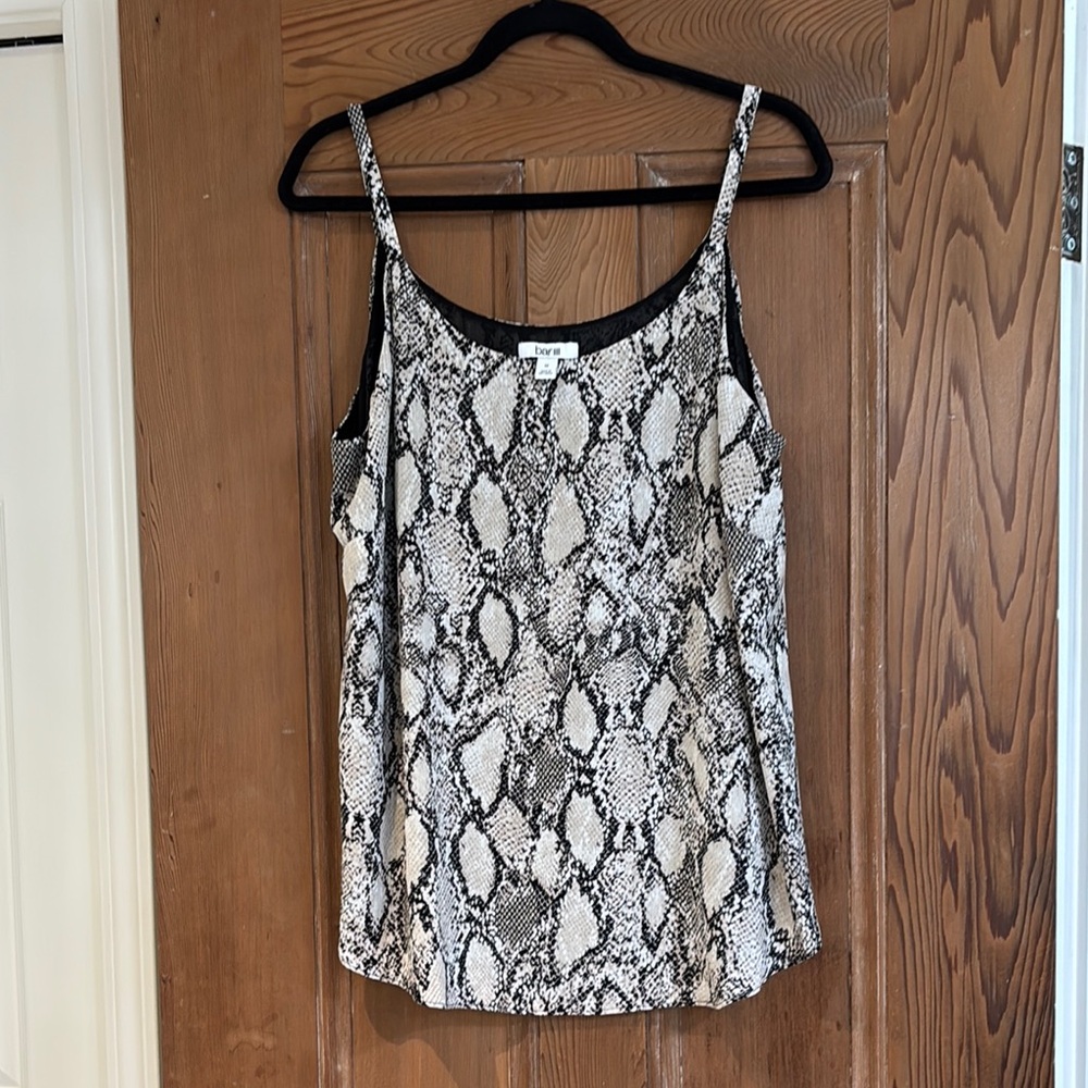 Bar lll  Snake Print Top Size 1X